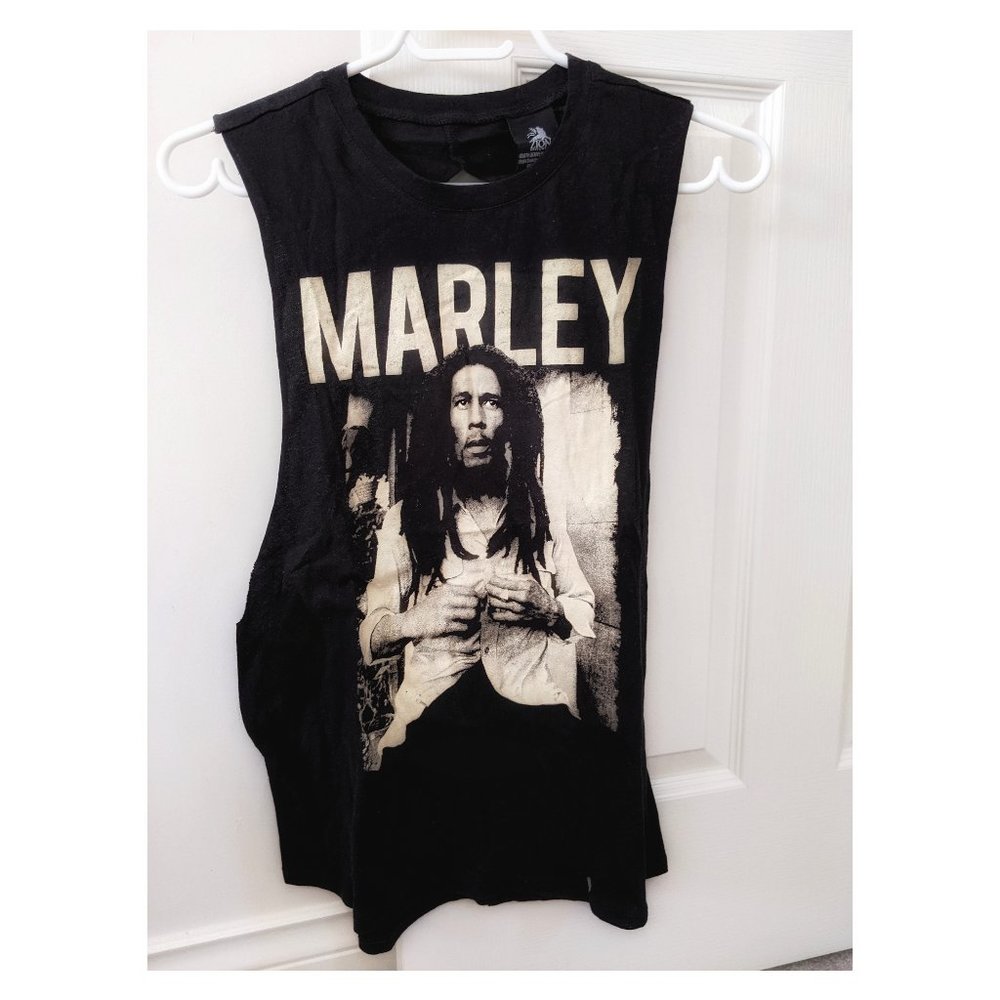 Zion Rootswear Bob Marley Exposed Back Tank